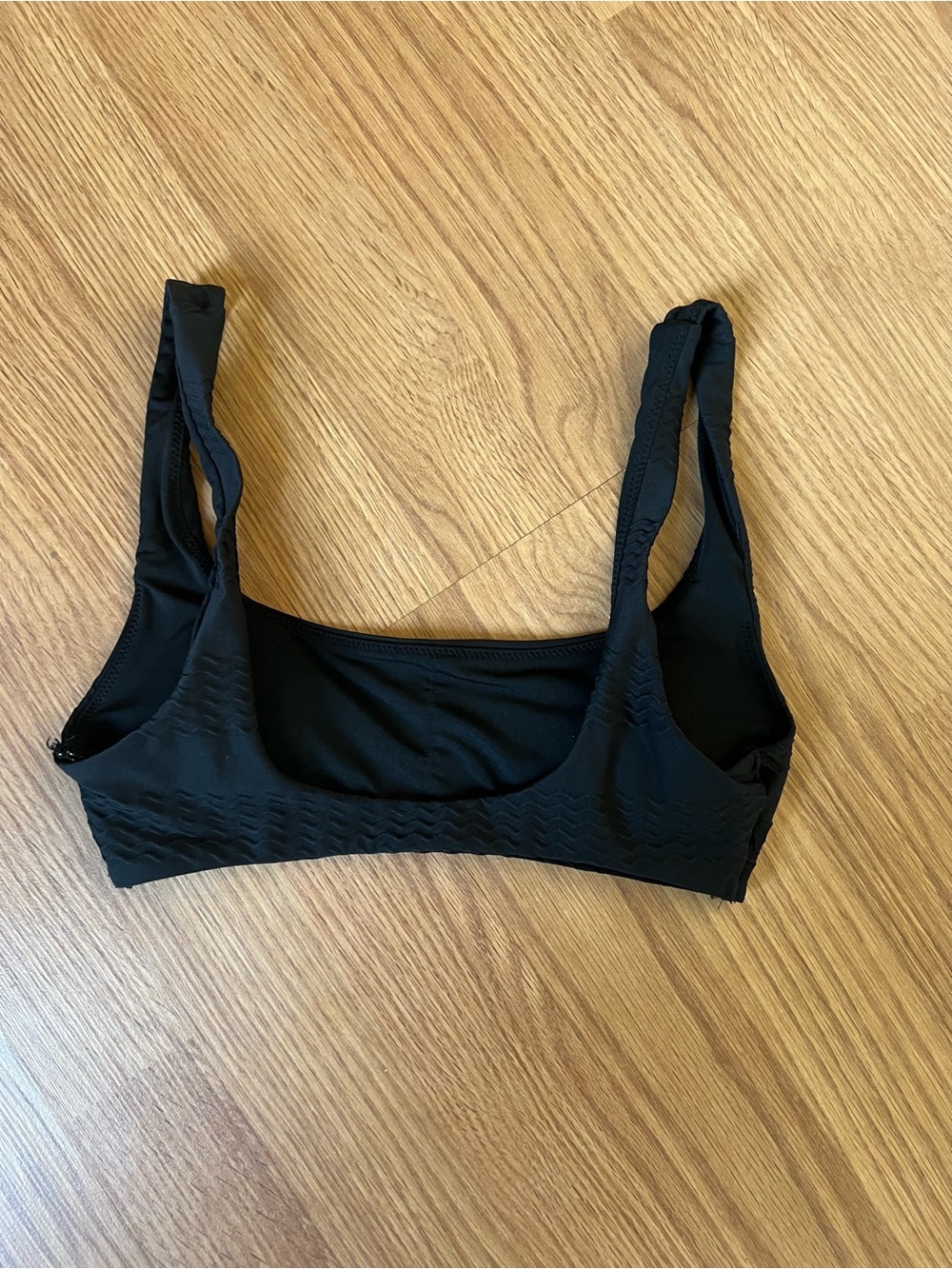 Aerie Black Scoop Bikini Top - Picture 3 of 4